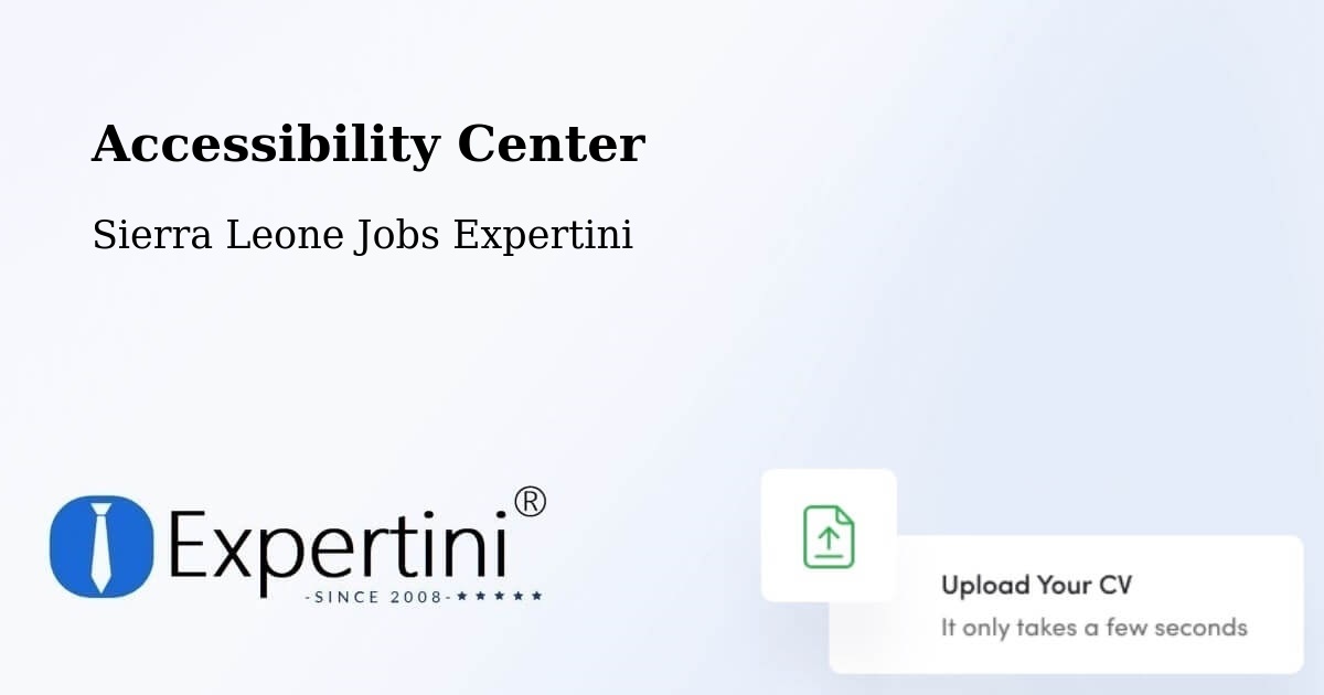 Accessibility Statement – Jojoima - Sierra Leone Jobs Expertini